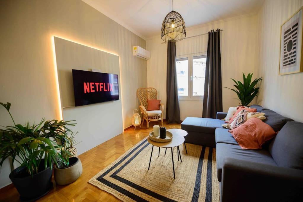 Boho Luxury 2 Bedroom Apartment, Acropolis Museum View Athens Ngoại thất bức ảnh