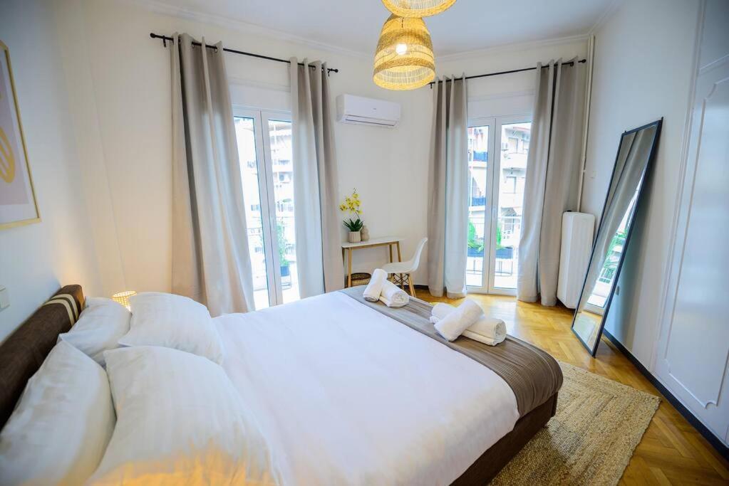 Boho Luxury 2 Bedroom Apartment, Acropolis Museum View Athens Ngoại thất bức ảnh