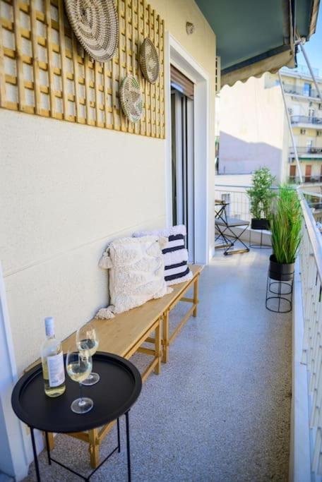 Boho Luxury 2 Bedroom Apartment, Acropolis Museum View Athens Ngoại thất bức ảnh