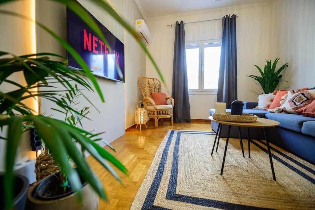 Boho Luxury 2 Bedroom Apartment, Acropolis Museum View Athens Ngoại thất bức ảnh